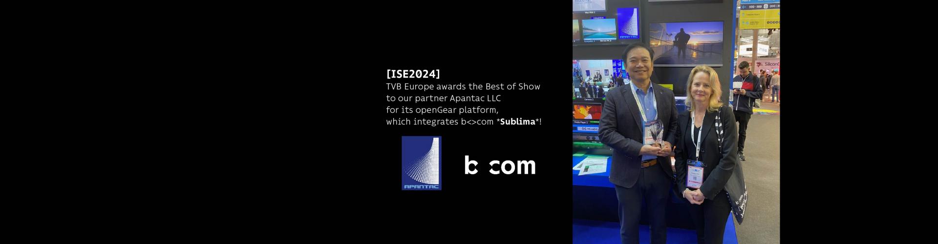 ISE 2024 best of show