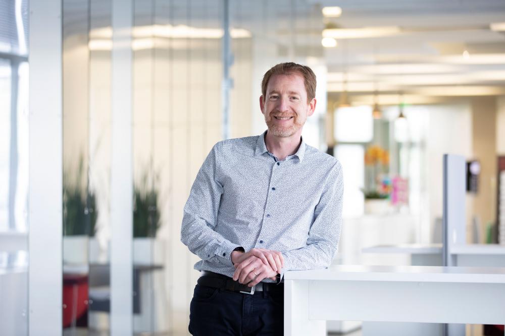 Mathieu Lagrange, directeur réseaux et sécurité chez b<>com