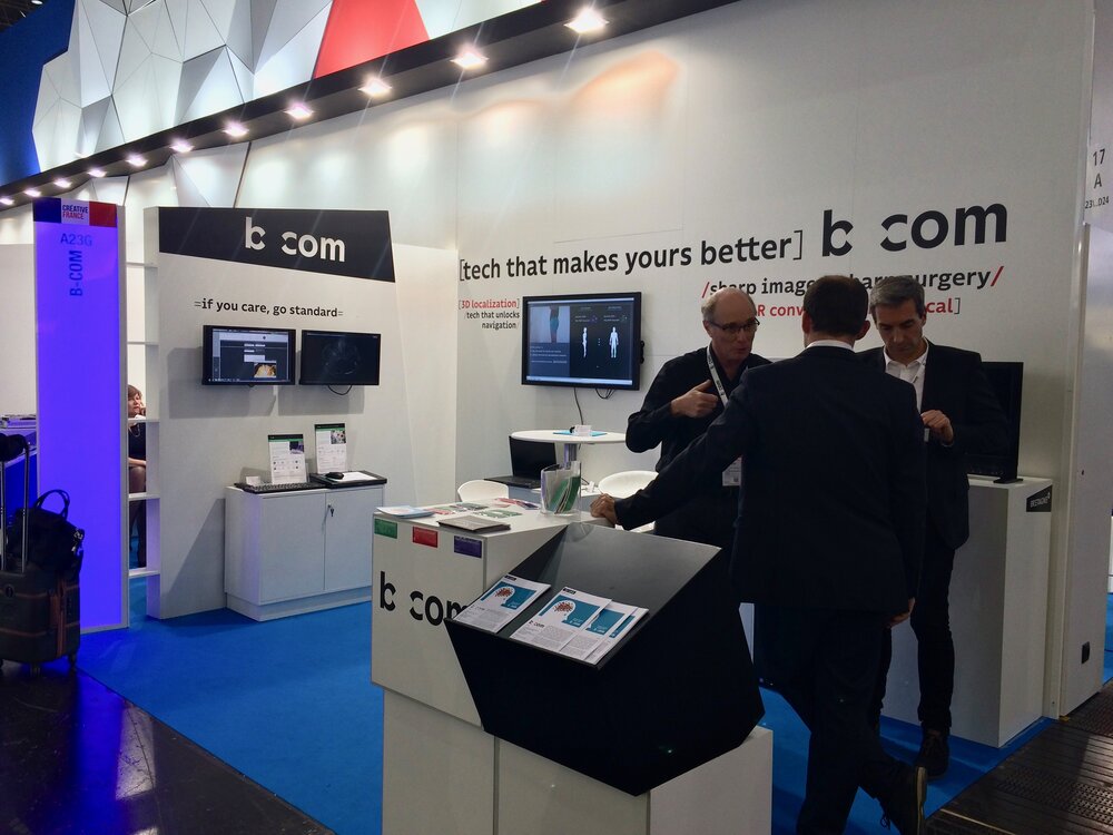 b-com at Medica 2017